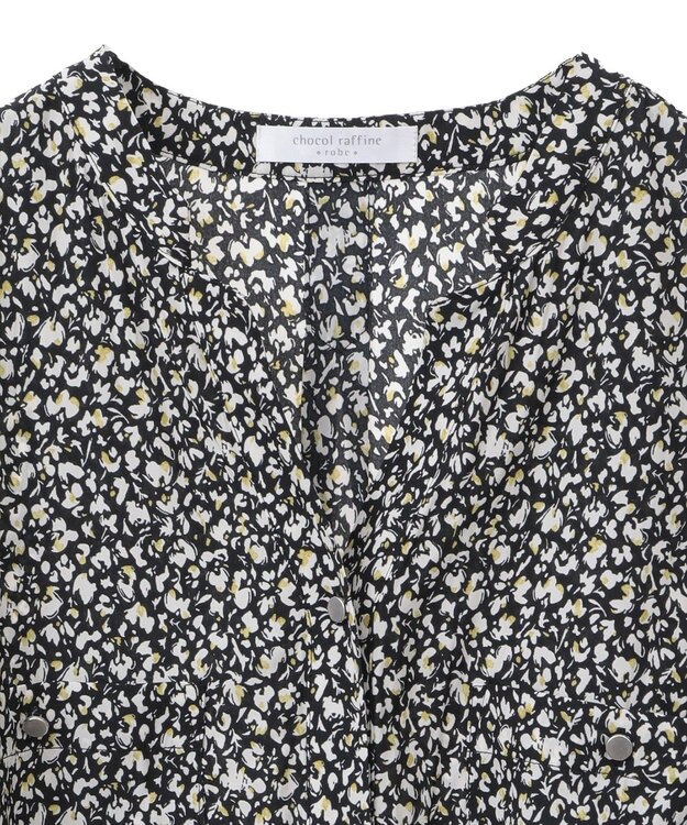 Green Parks サラフレブラウス（柄） Flower