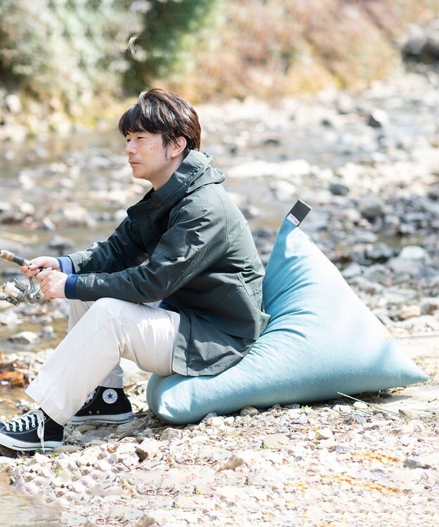 ビーズクッション tetra tetra NATURA（ナチュラ） ビーズクッション テトラ【レギュラーサイズ】 レイクブルー