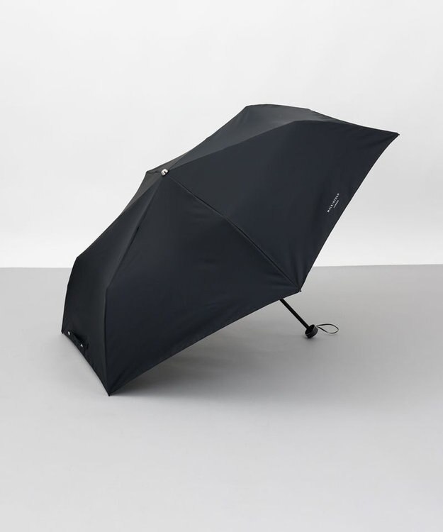 AURORA 【MACKINTOSH LONDON（マッキントッシュ ロンドン）】無地雨傘（折りたたみ傘） ブラック