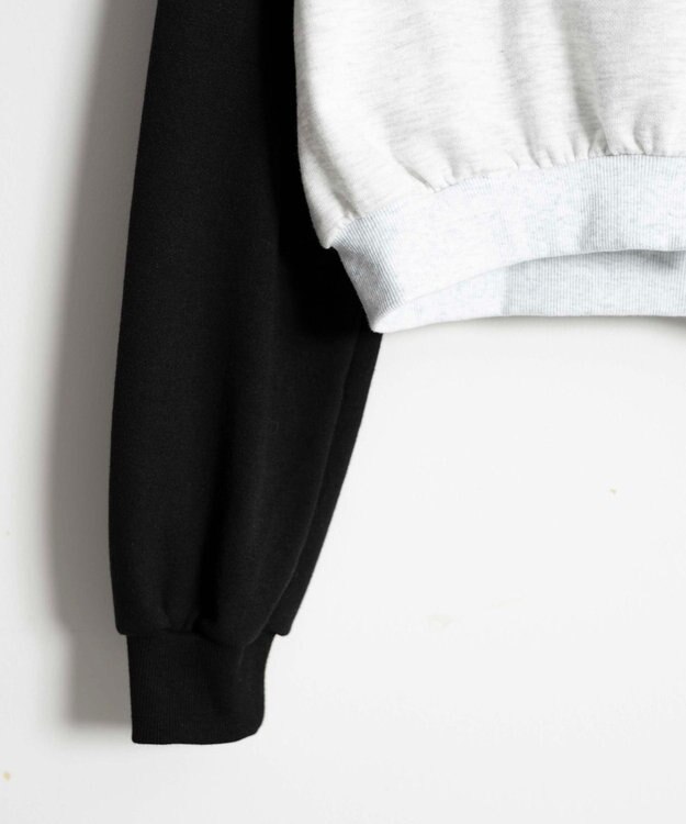 WEGO カレッジカットパーカー 杢グレー