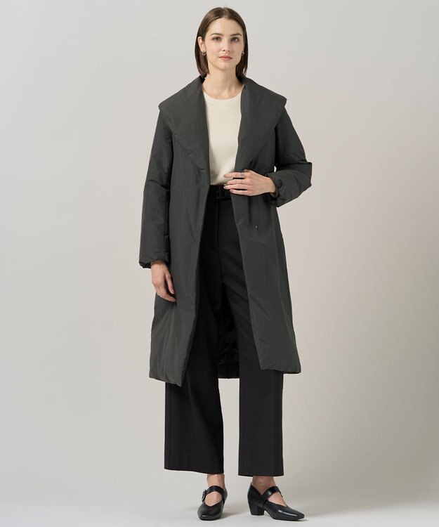 ICB 【洗える】 エクストラファインメリノ クルーネックプルオーバー オフホワイト系