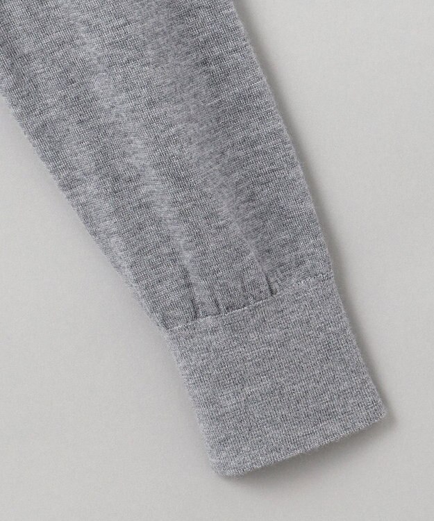 GOTAIRIKU 新色追加【洗える/チクチクしにくい/ピリングしにくい】イタリア糸 ハイゲージ タートルネックニット_WOOL100％ ライトグレー系