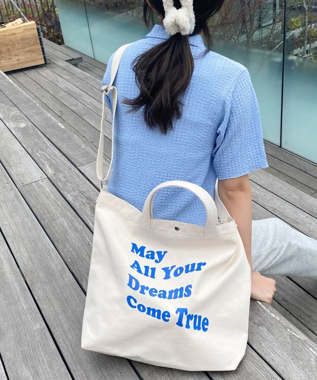 WEGO 2wayキャンバストート 柄4