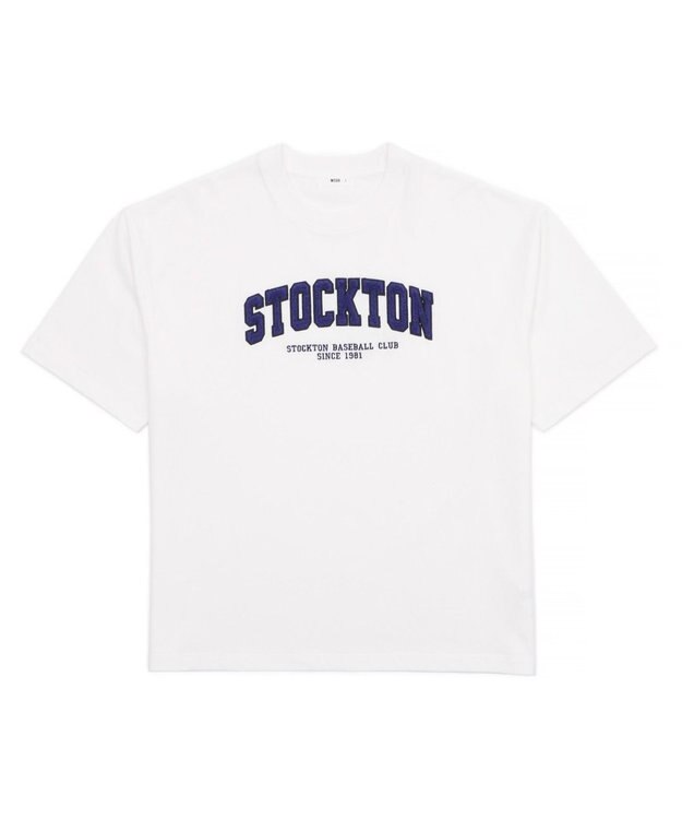 WEGO 【ユニセックス着用アイテム/MLサイズ展開】サガラワッペンロゴBIG　T（SS） ホワイト