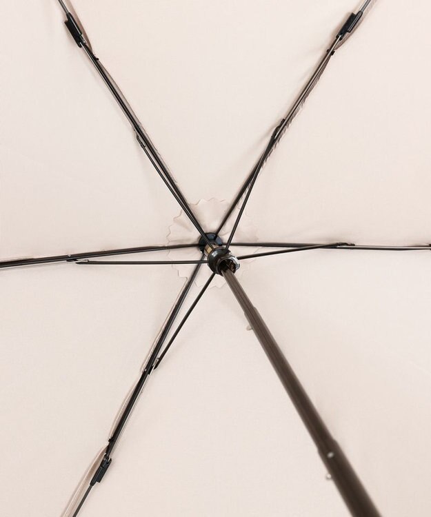 AURORA 【MACKINTOSH LONDON（マッキントッシュ ロンドン）】無地雨傘（折りたたみ傘） ベージュ