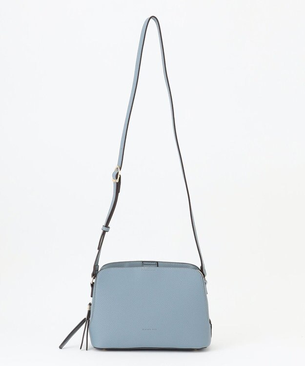 LA BAGAGERIE 【maison vert】 【多収納】アオリショルダーバッグ ライトブルー