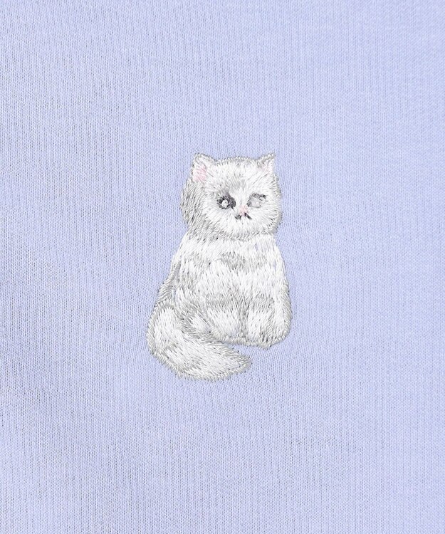 ANY KIDS 【洗濯機可能/吸汗速乾】ドライタッチ ショート丈ポロシャツ サックスブルー