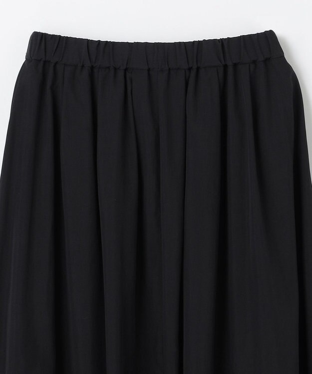 ANY L 【撥水/ウエストゴム】バルーンスカート ブラック