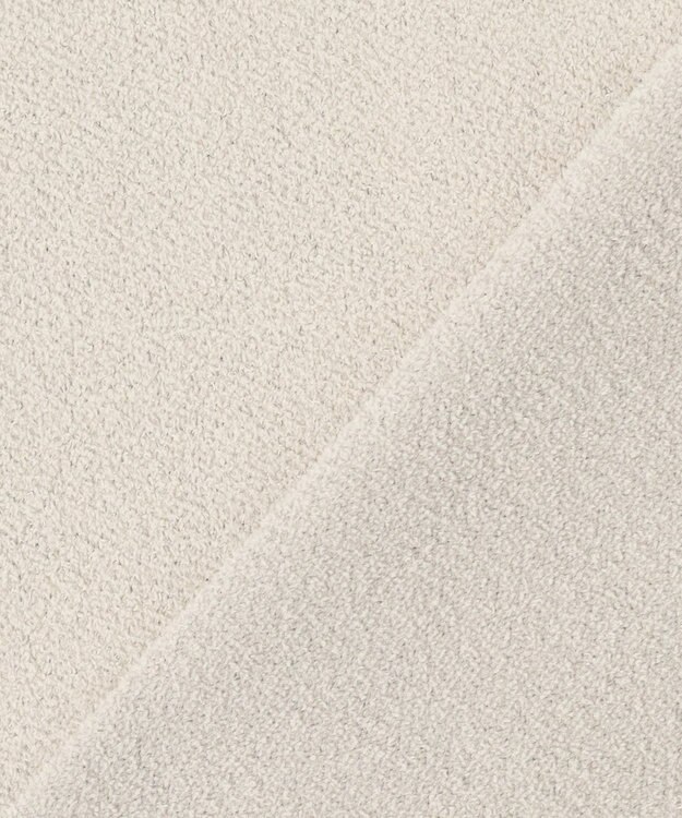 JOSEPH ABBOUD MOUNTAIN 【軽量/ソフト】ニットフリース スタンド ジップ ニット ライトグレー系