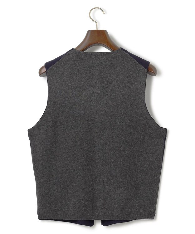 J.PRESS MEN 【KING SIZE】【ストレッチ性 / イージーケア】【FLEX YARN】ハイゲージニットベスト ネイビー系7