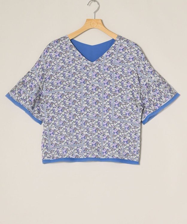 ONWARD Reuse Park 【自由区】ブラウス春夏 ブルー
