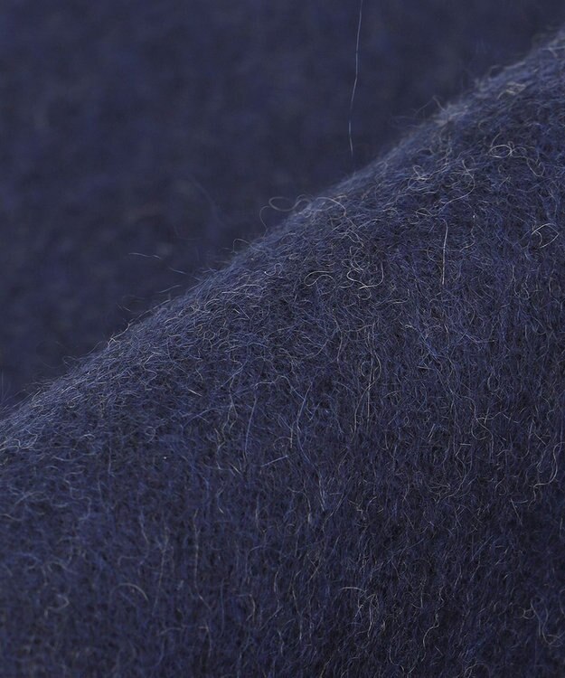 J.PRESS MEN リバーシブル カシミヤマフラー 無地 ネイビー系