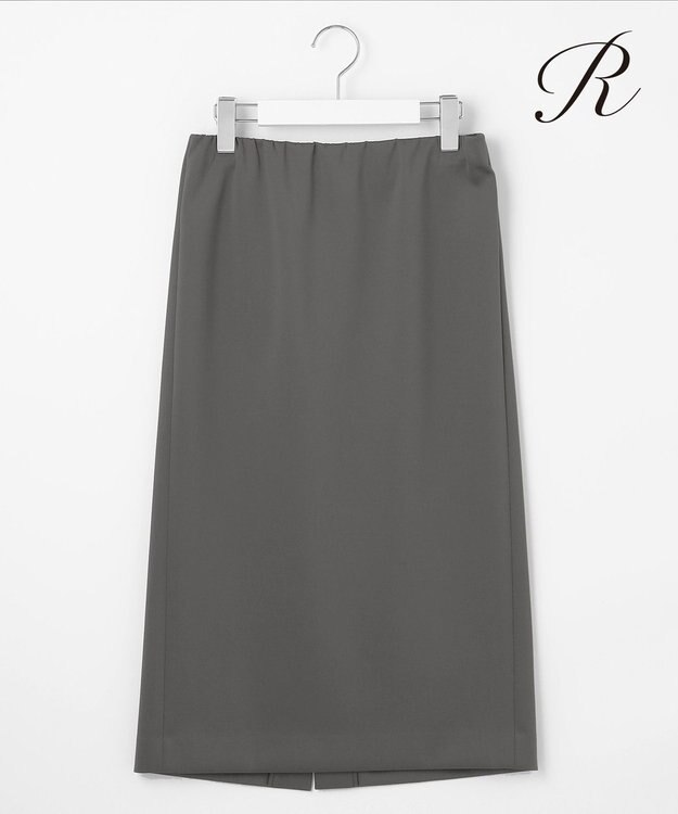 23区 S 【R(アール)】スキューバジャージー  スカート スレートグレー系