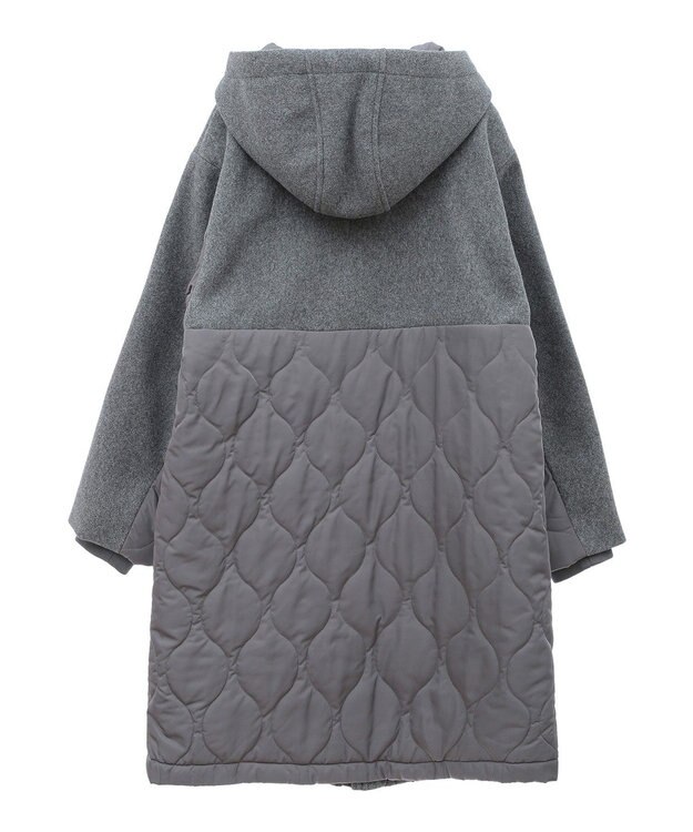 CRAFT STANDARD BOUTIQUE キルト切替フードコート Gray