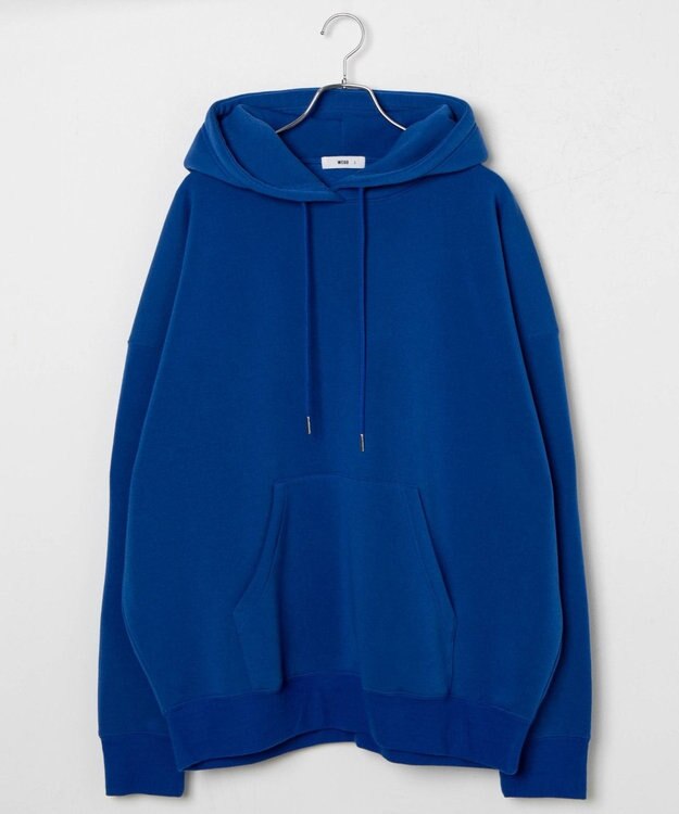 WEGO 【ユニセックス着用ITEM/MLXLサイズ展開/新色追加/裏起毛】スウェットプルパーカー ブルー