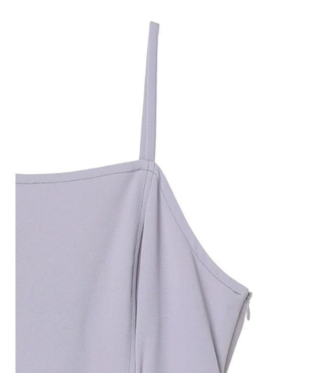 earth music&ecology サイドベルトフレアワンピース Blue