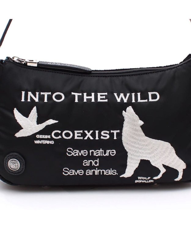 A.D.M.J. 【高密度ナイロン】デービス/ソフトワンショルダー28cm BLACK