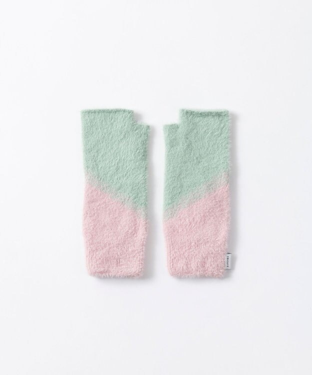 TRICOTE シャギーアームウォーマー 41LIME