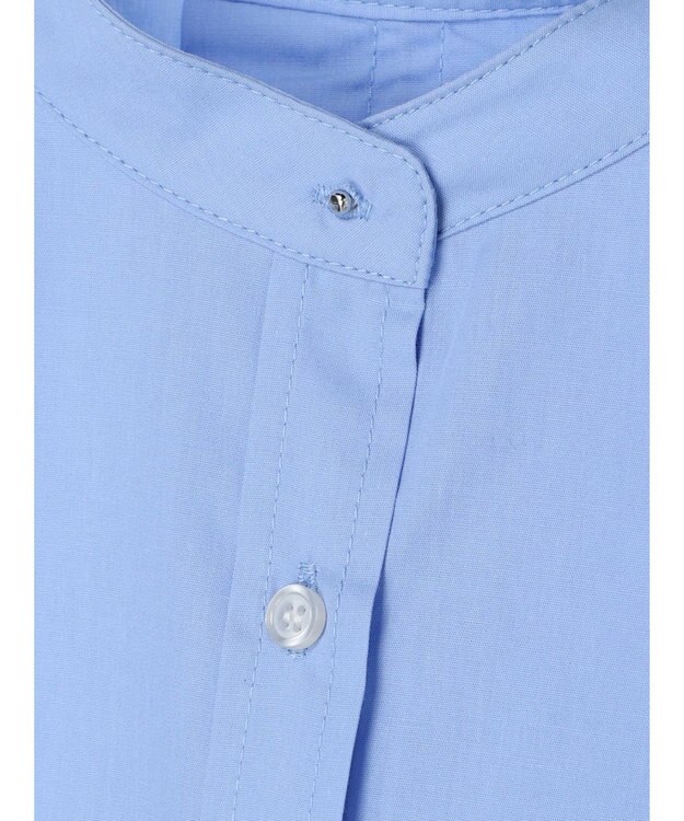 Green Parks ボリュームタックブラウス Blue