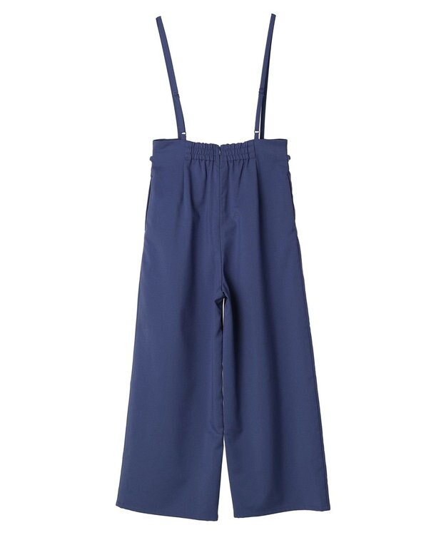 earth music&ecology ビット付きサロペット Blue