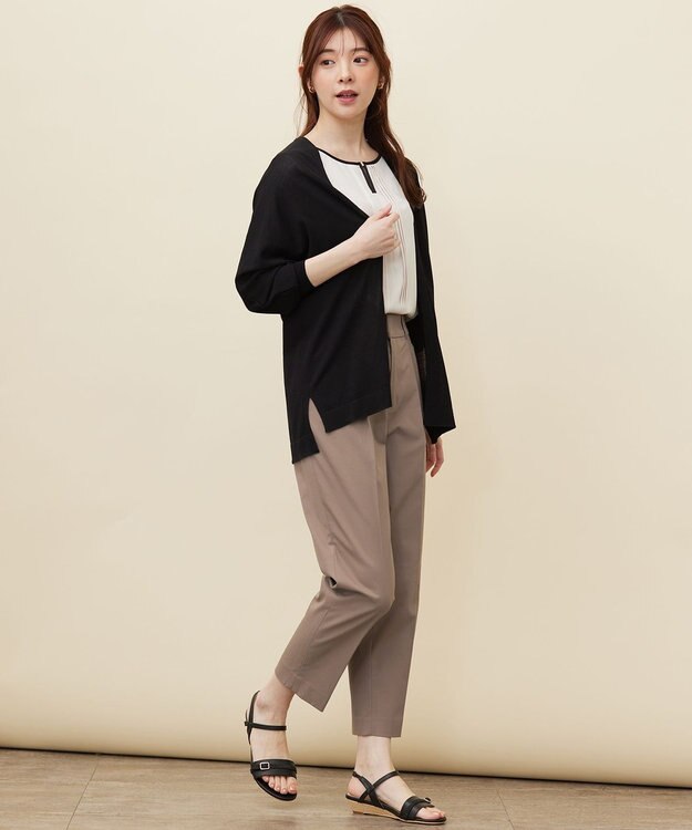 ANY SIS 【接触冷感・UVケア】アイスタッチ カーディガン ブラック