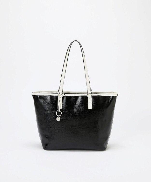 TOPKAPI 【TREASURE TOPKAPI】PVCコート キャンバス トートバッグ / A4対応 / 撥水 ブラック