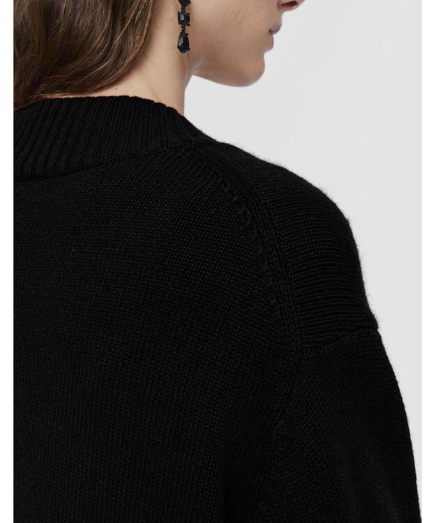 JOSEPH リュクスカシミヤ　Vネックニット Black