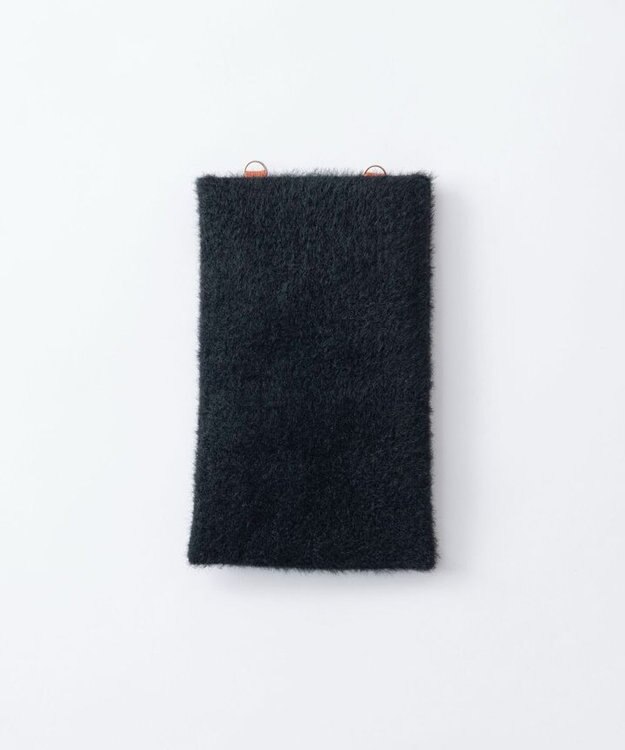 TRICOTE MINKY SMARTPHONE BAG／ミンキースマートフォンケース 99BLACK