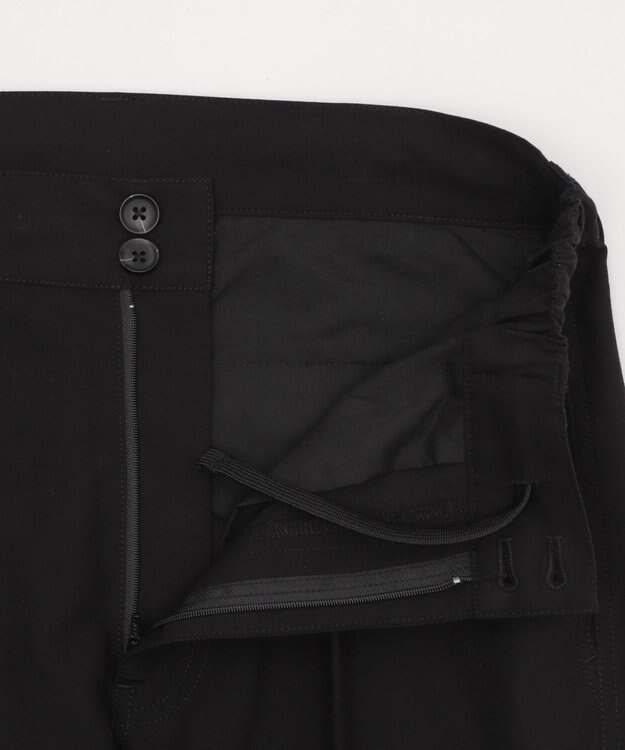 WEGO ローライズバギーフレアスラックス ブラック