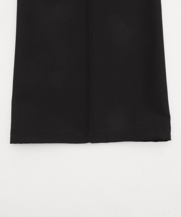 WEGO ローライズバギーフレアスラックス ブラック