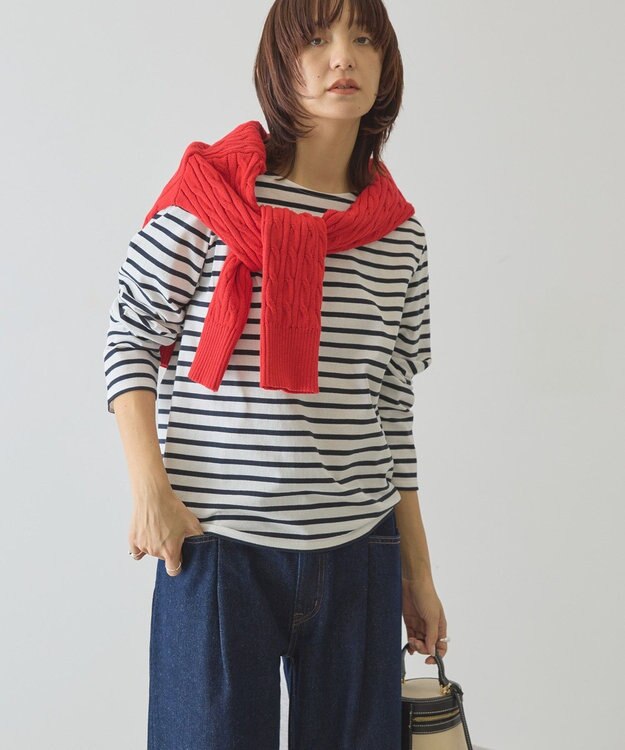 AMERICAN HOLIC バスクロンＴ Navy