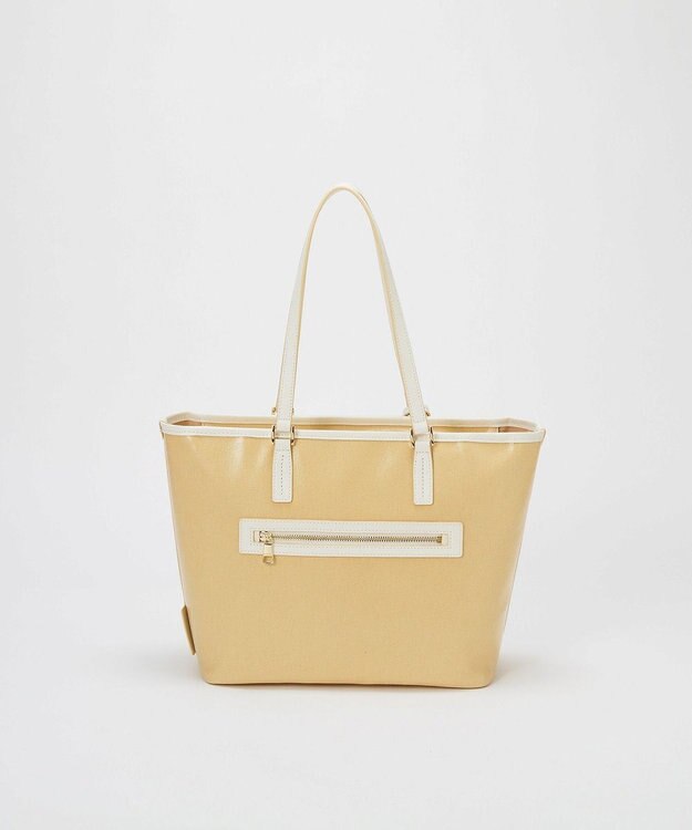 TOPKAPI 【TREASURE TOPKAPI】PVCコート キャンバス トートバッグ / A4対応 / 撥水 ベージュ