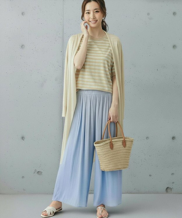 ONWARD Reuse Park 【23区】ニット春夏 ベージュ