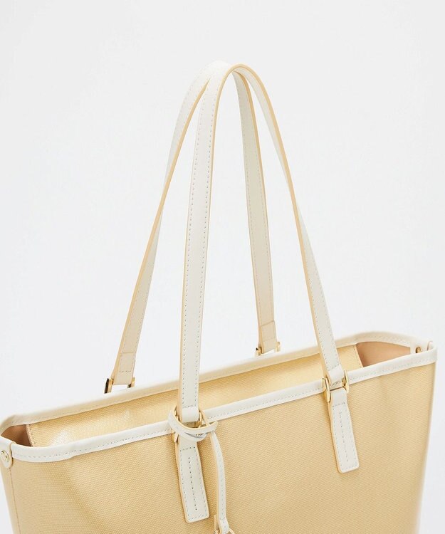 TOPKAPI 【TREASURE TOPKAPI】PVCコート キャンバス トートバッグ / A4対応 / 撥水 ベージュ