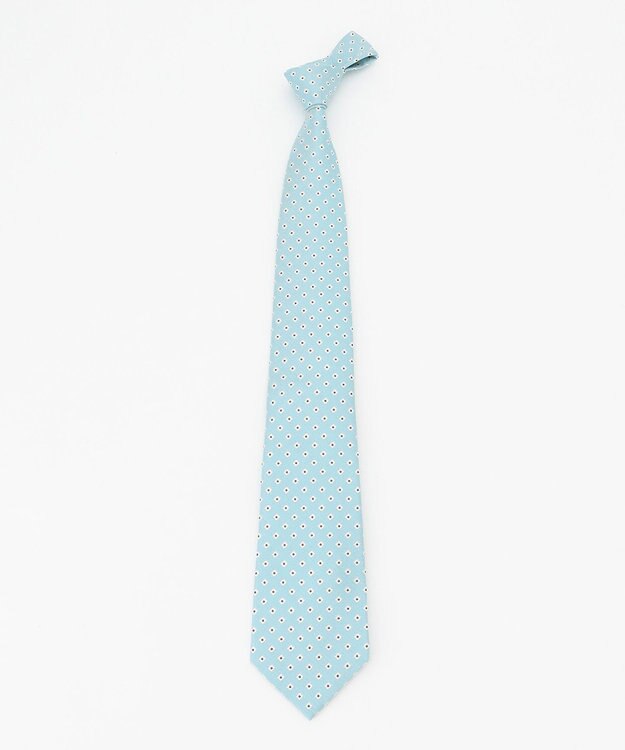 J.PRESS MEN 【VINTAGE JACQUARD COLLECTION】小紋柄 ネクタイ サックスブルー系8