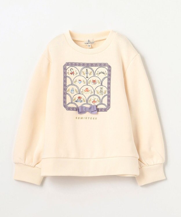 組曲 KIDS 【110-140㎝】NutsCracker トレーナー バニラ系