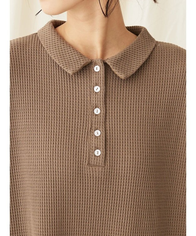 CRAFT STANDARD BOUTIQUE ワッフルワンピース Mocha