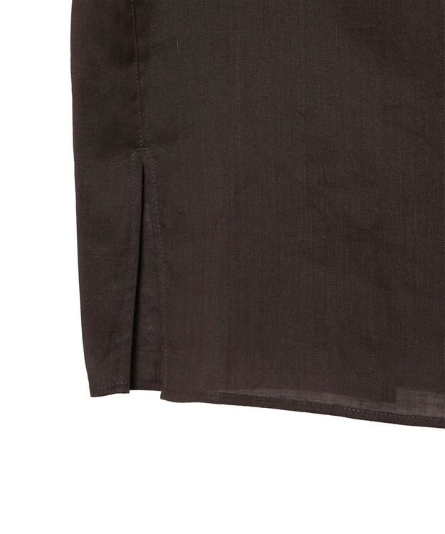 JOSEPH ラミーボイル　ショートスリーブブラウス　JUSTI Espresso