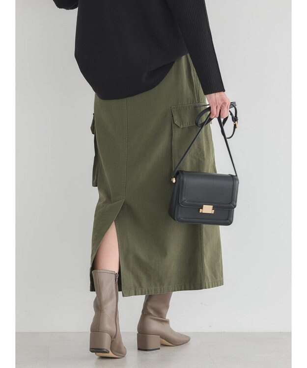 AMERICAN HOLIC カーゴタイトスカート Khaki