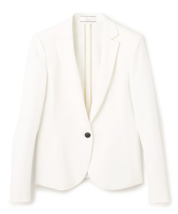 BEIGE， 【L-size・セットアップ対応 】LUIZA / テーラードジャケット White