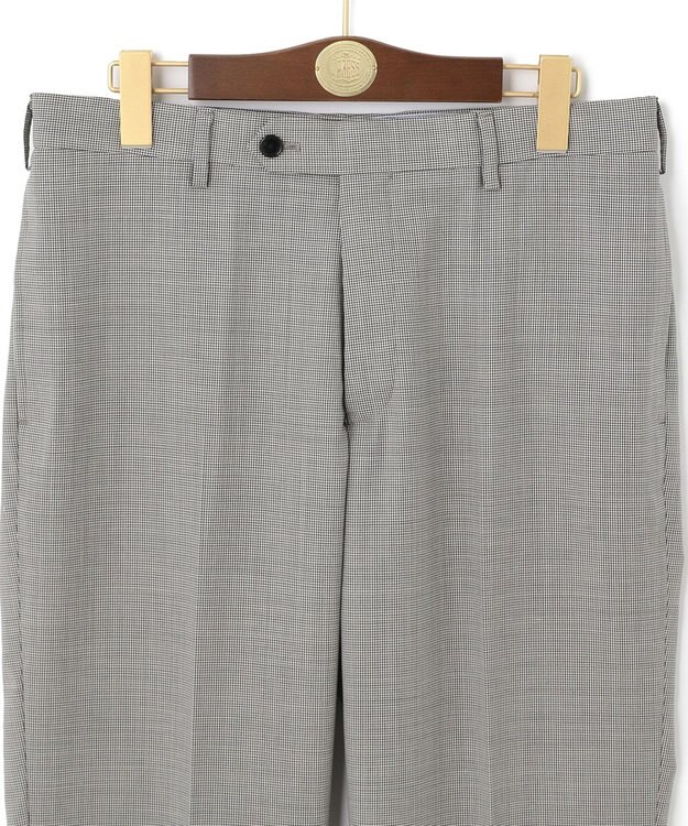 J.PRESS MEN 【J.PRESS MOVING】REDA ACTIVEマイクロハウンドトゥース スラックス ブラック系8