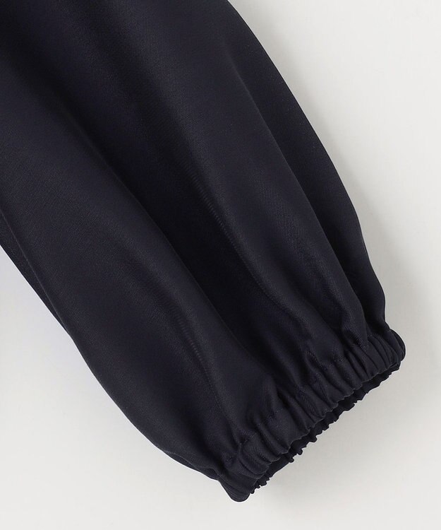 ANY SIS 【接触冷感】シアー ブルゾン ネイビー