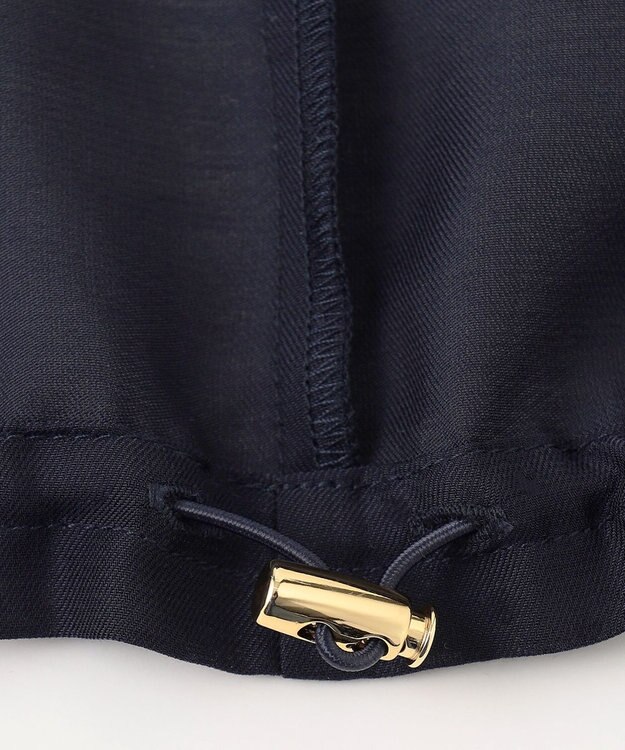 ANY SIS 【接触冷感】シアー ブルゾン ネイビー