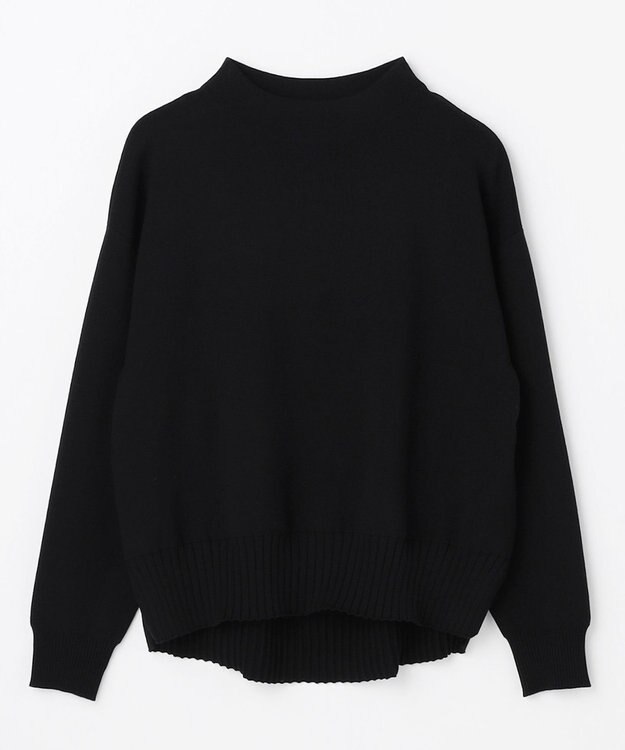 ANY 【5色展開】ハイネックデイリーニット ブラック