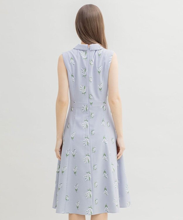 TOCCA 【洗える！】LILY OF THE VALLEY ドレス ブルー系7