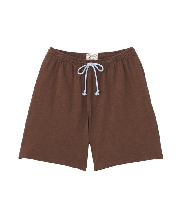 AMERICAN HOLIC 【PENNEY'S】配色ポロ+ショートパンツ Brown