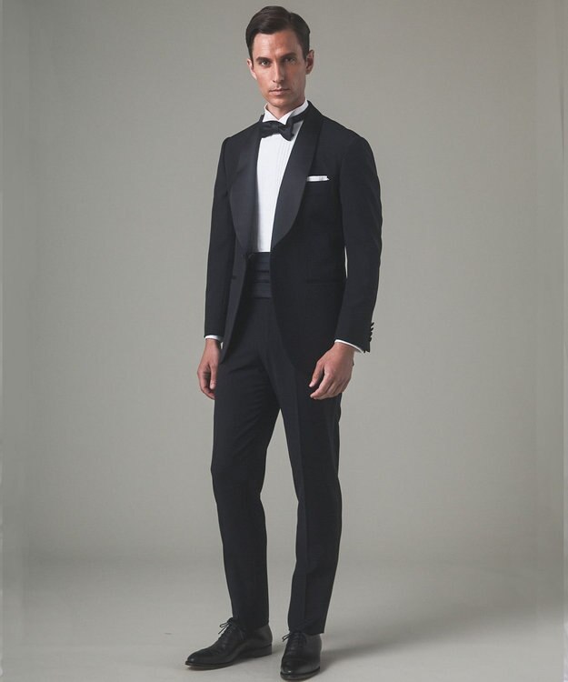 GOTAIRIKU 【WEAR BLACK】フォーマル用 サスペンダー ブラック系