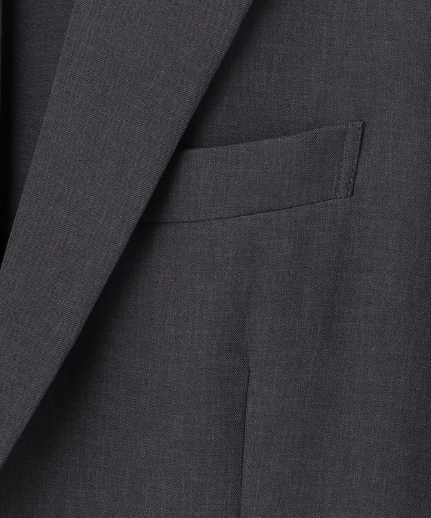 UNFILO MENS 【OCEANS 雑誌・web・YouTube 掲載】WOOL TOUCH 機能美ジャケット【東レ開発のウール見え高機能素材】 チャコール