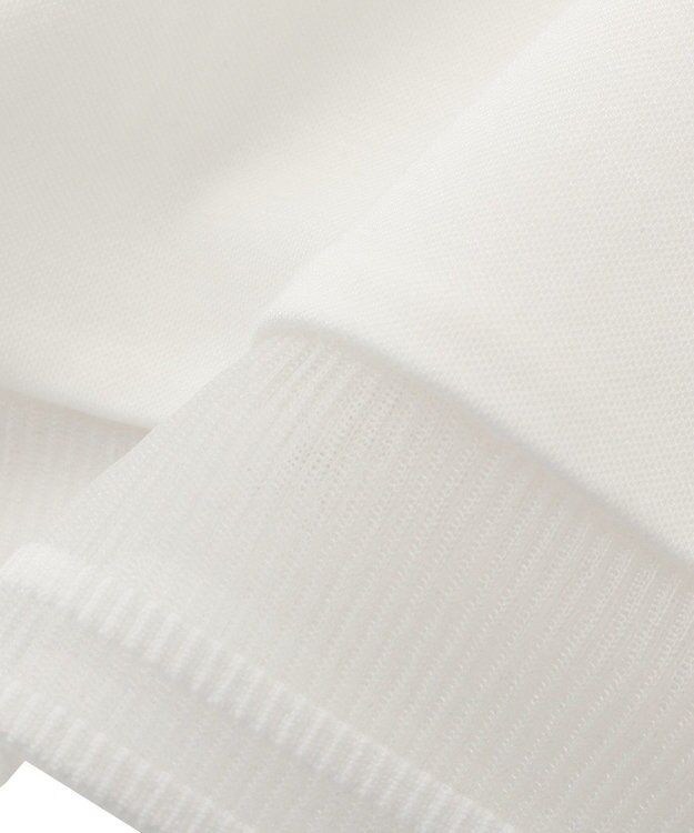 YECCA VECCA シアーMIXプルオーバー Off White