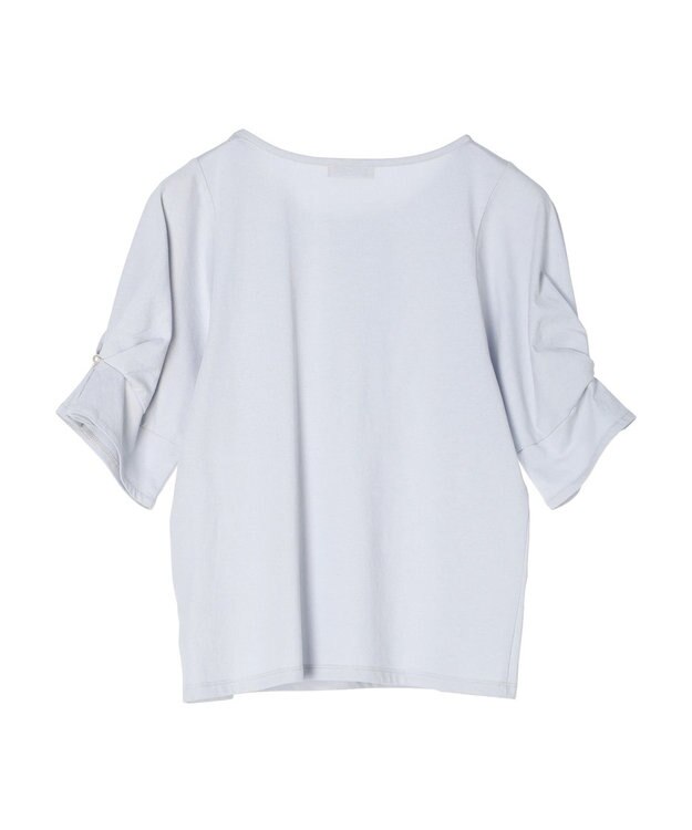 earth music&ecology タックスリーブプルオーバー Light Gray